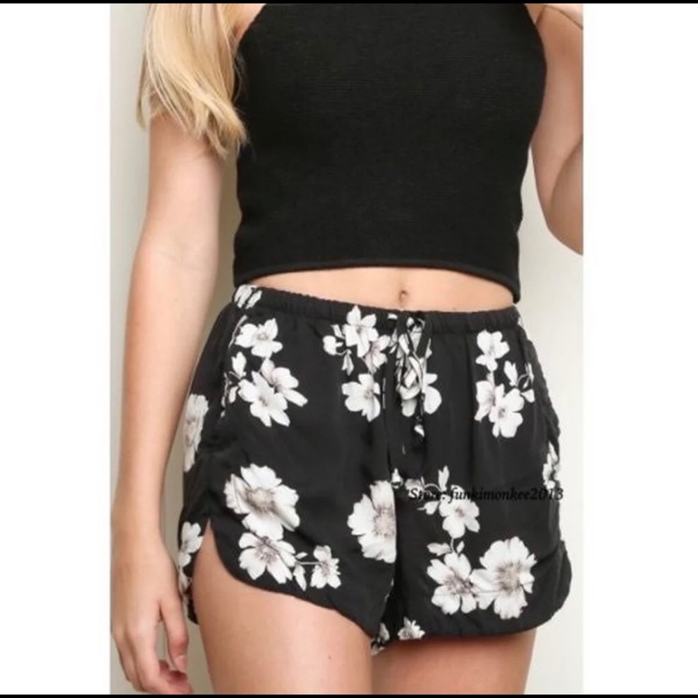 Brandy Melville Floral Shorts